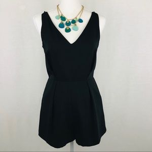 Topshop low back romper with pockets.